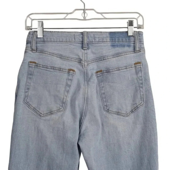 Abercrombie & Fitch  The Ankle Straight Ultra High Rise Curve Love Size 27/4 - Picture 6 of 11